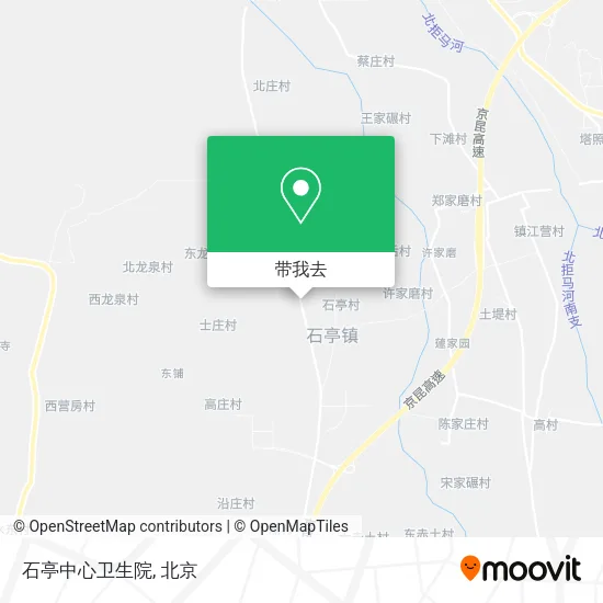 石亭中心卫生院地图
