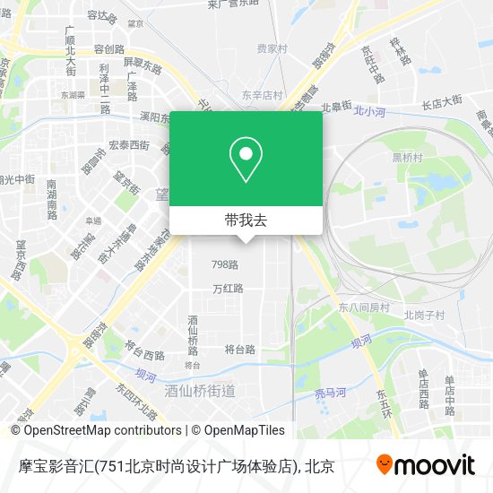摩宝影音汇(751北京时尚设计广场体验店)地图