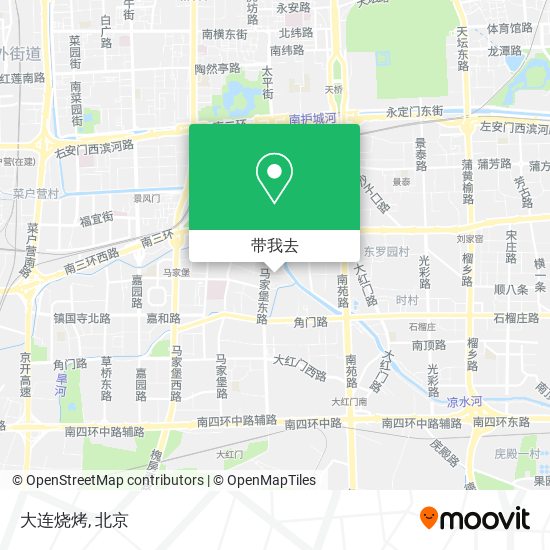 大连烧烤地图