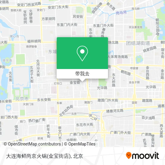 大连海鲜尚京火锅(金宝街店)地图