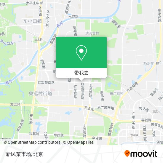 新民菜市场地图