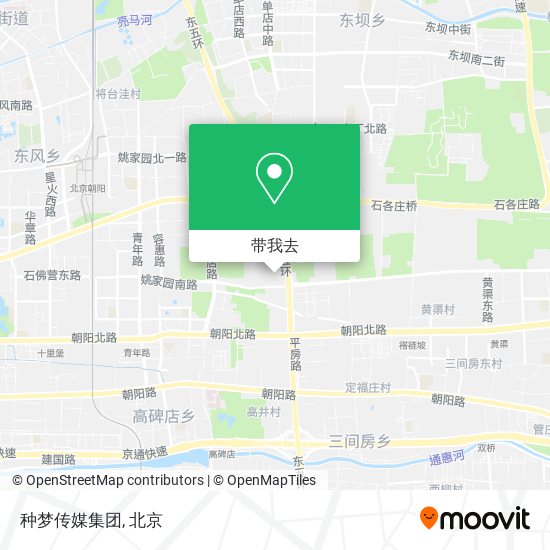 种梦传媒集团地图