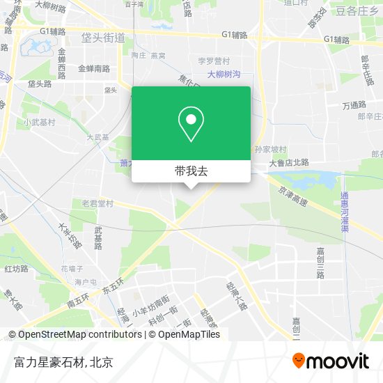 富力星豪石材地图