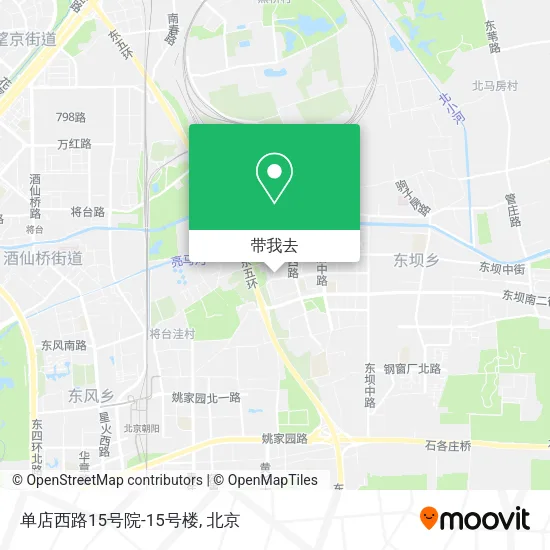 单店西路15号院-15号楼地图