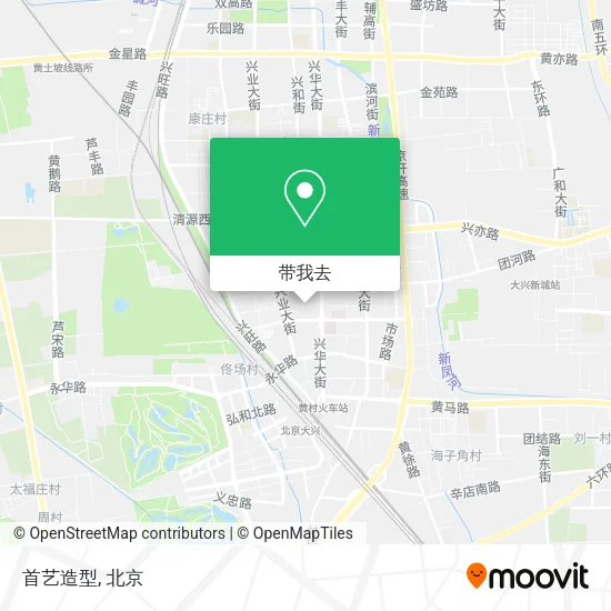首艺造型地图