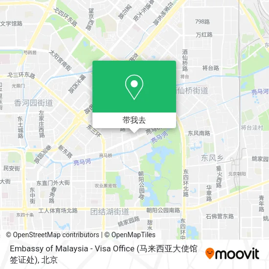 Embassy of Malaysia - Visa Office (马来西亚大使馆签证处)地图