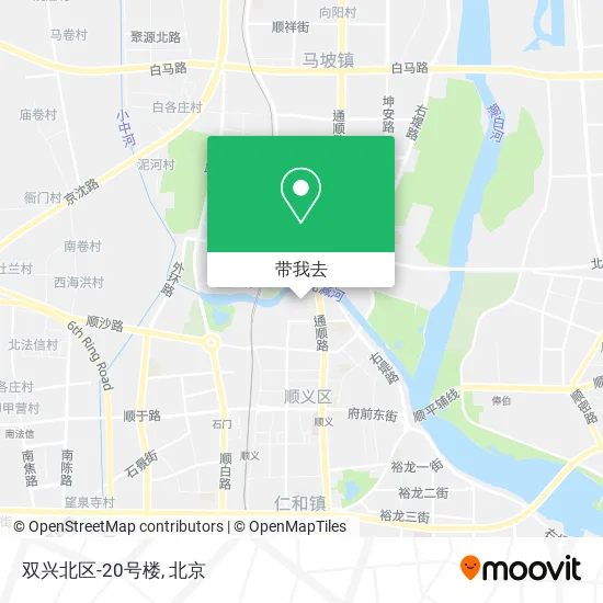 双兴北区-20号楼地图