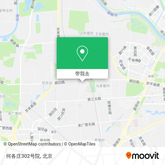何各庄302号院地图