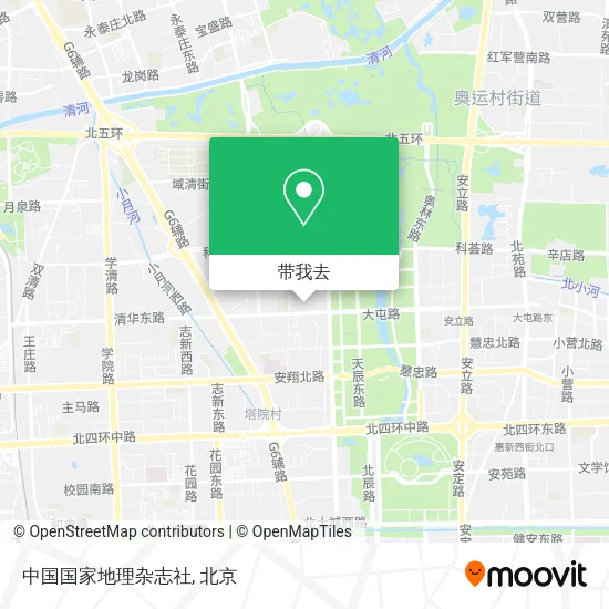 中国国家地理杂志社地图