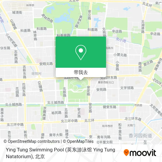 Ying Tung Swimming Pool (英东游泳馆 Ying Tung Natatorium)地图