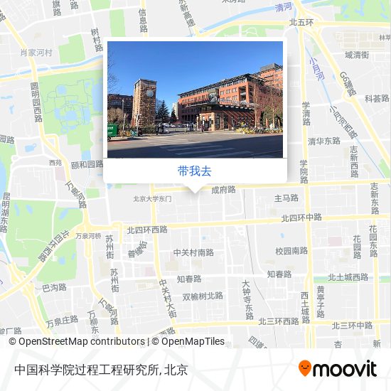 中国科学院过程工程研究所地图