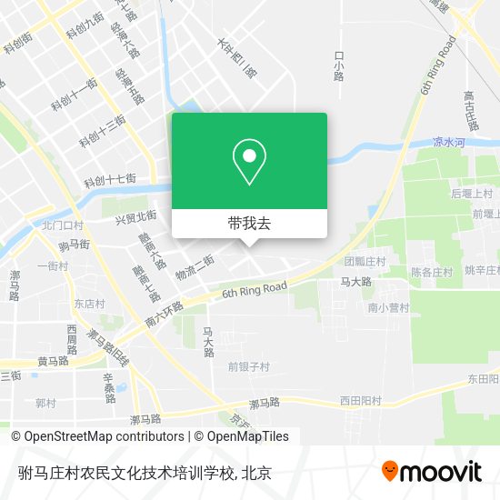 驸马庄村农民文化技术培训学校地图