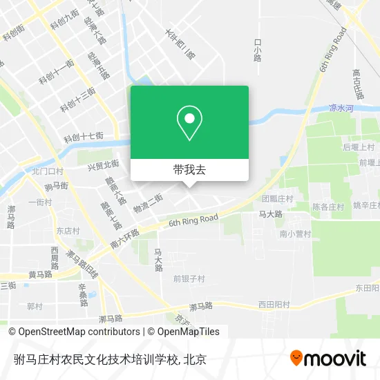 驸马庄村农民文化技术培训学校地图