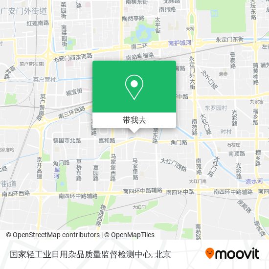 国家轻工业日用杂品质量监督检测中心地图