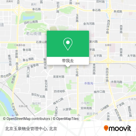北京玉泉物业管理中心地图