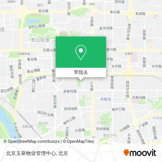 北京玉泉物业管理中心地图