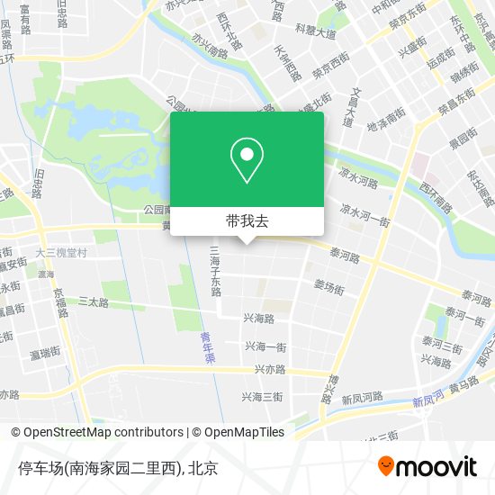 停车场(南海家园二里西)地图