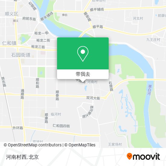 河南村西地图