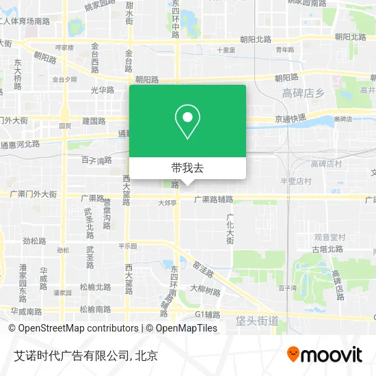 艾诺时代广告有限公司地图