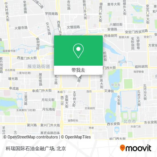 科瑞国际石油金融广场地图
