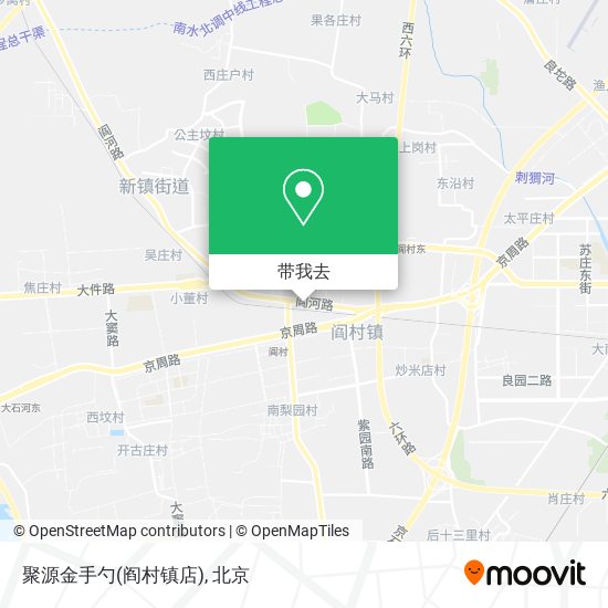 聚源金手勺(阎村镇店)地图
