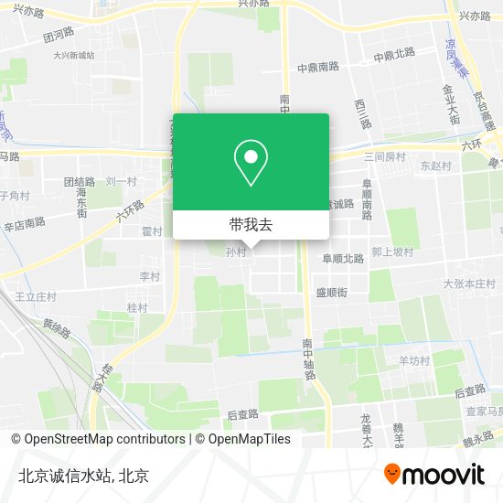 北京诚信水站地图
