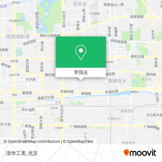 清华工美地图