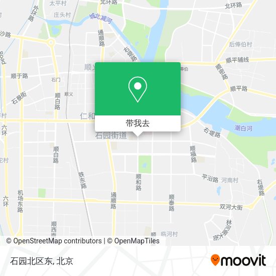 石园北区东地图