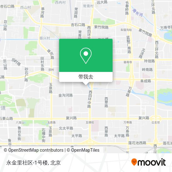 永金里社区-1号楼地图