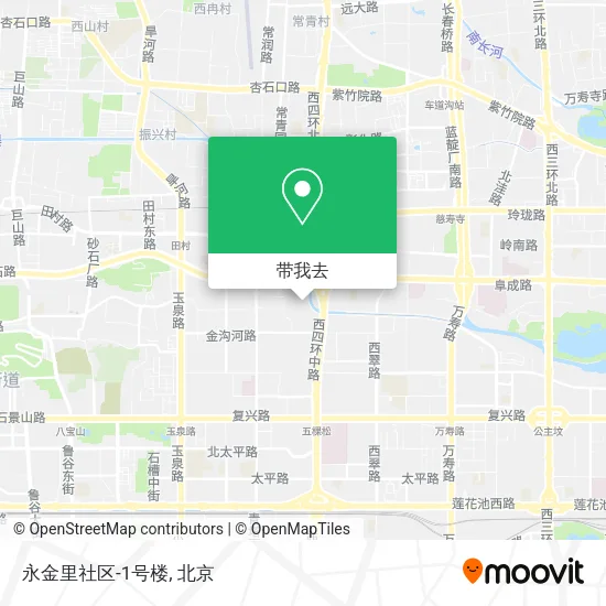 永金里社区-1号楼地图