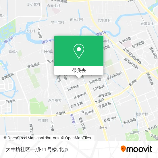 大牛坊社区一期-11号楼地图