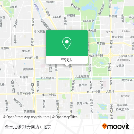 金玉足缘(牡丹园店)地图