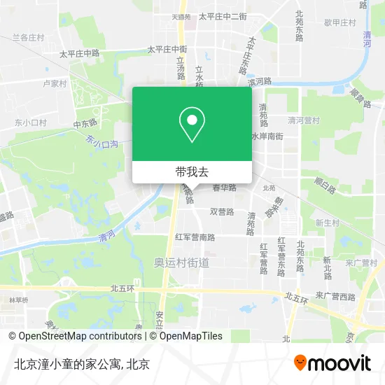 北京潼小童的家公寓地图