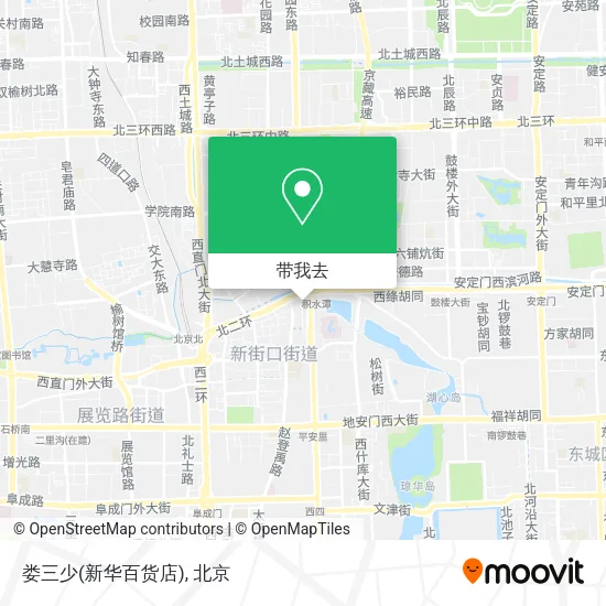 娄三少(新华百货店)地图