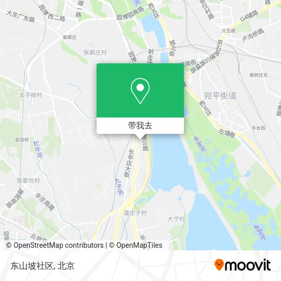 东山坡社区地图
