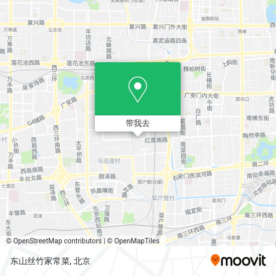 东山丝竹家常菜地图