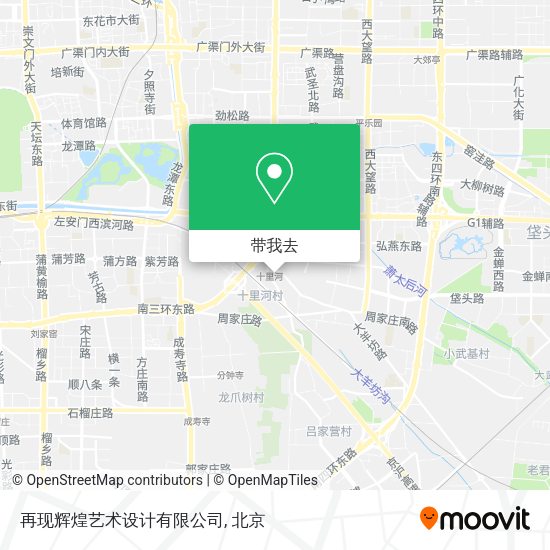 再现辉煌艺术设计有限公司地图