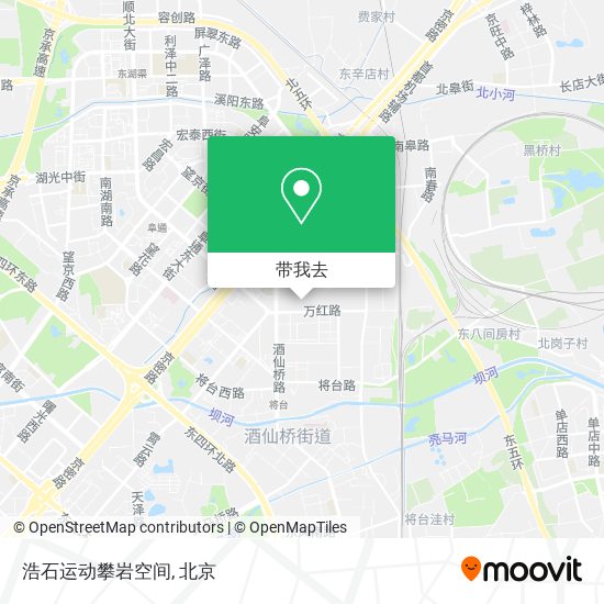 浩石运动攀岩空间地图