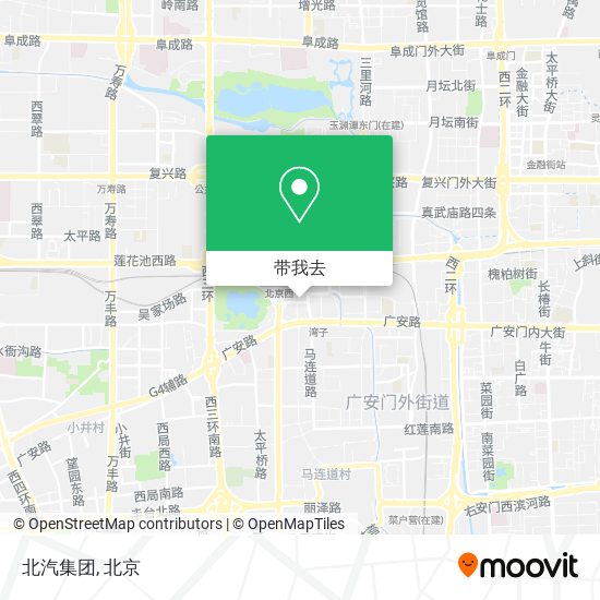 北汽集团地图