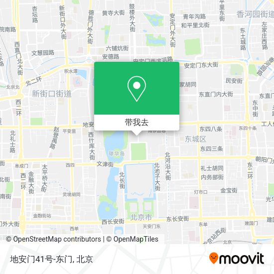 地安门41号-东门地图