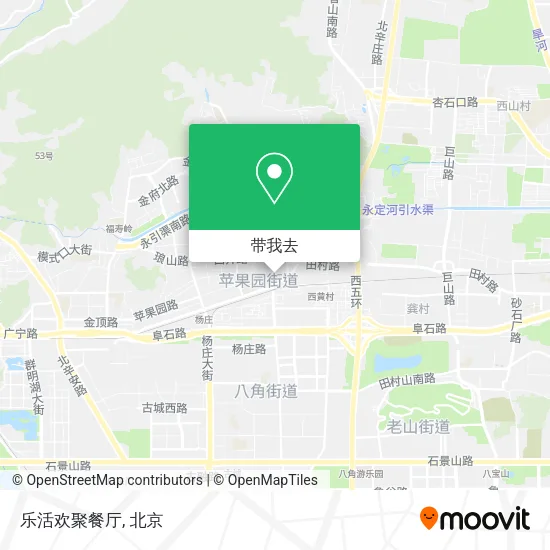 乐活欢聚餐厅地图