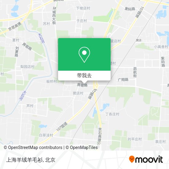 上海羊绒羊毛衫地图