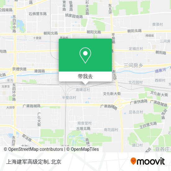 上海建军高级定制地图