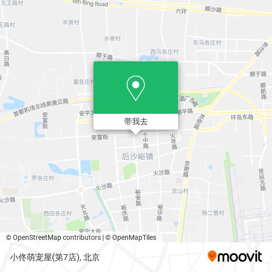 小佟萌宠屋(第7店)地图