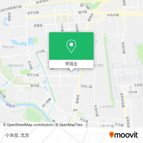小东坟地图