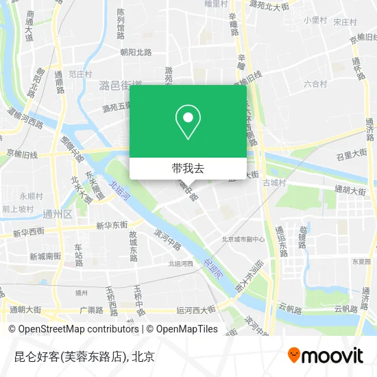 昆仑好客(芙蓉东路店)地图