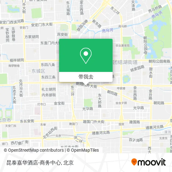 昆泰嘉华酒店-商务中心地图