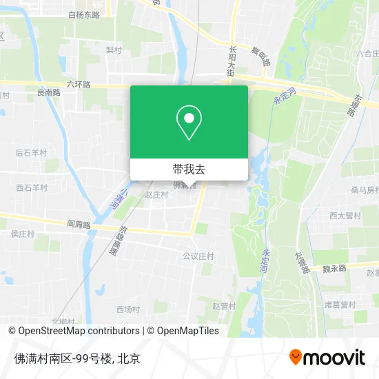 佛满村南区-99号楼地图
