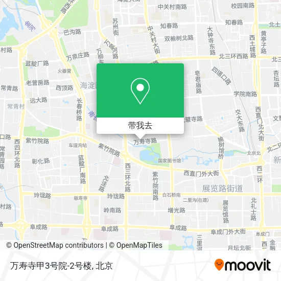 万寿寺甲3号院-2号楼地图