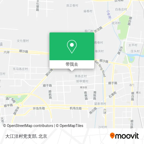 大江洼村党支部地图